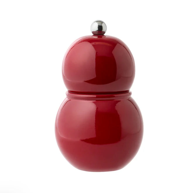 Small Bobbin Salt & Pepper Mill Burgundy