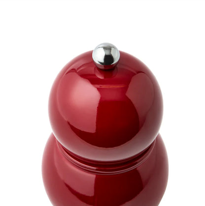 Small Bobbin Salt & Pepper Mill Burgundy