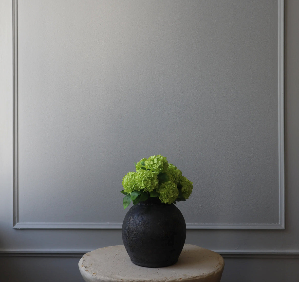 Green Snowball Hydrangea Bouquet