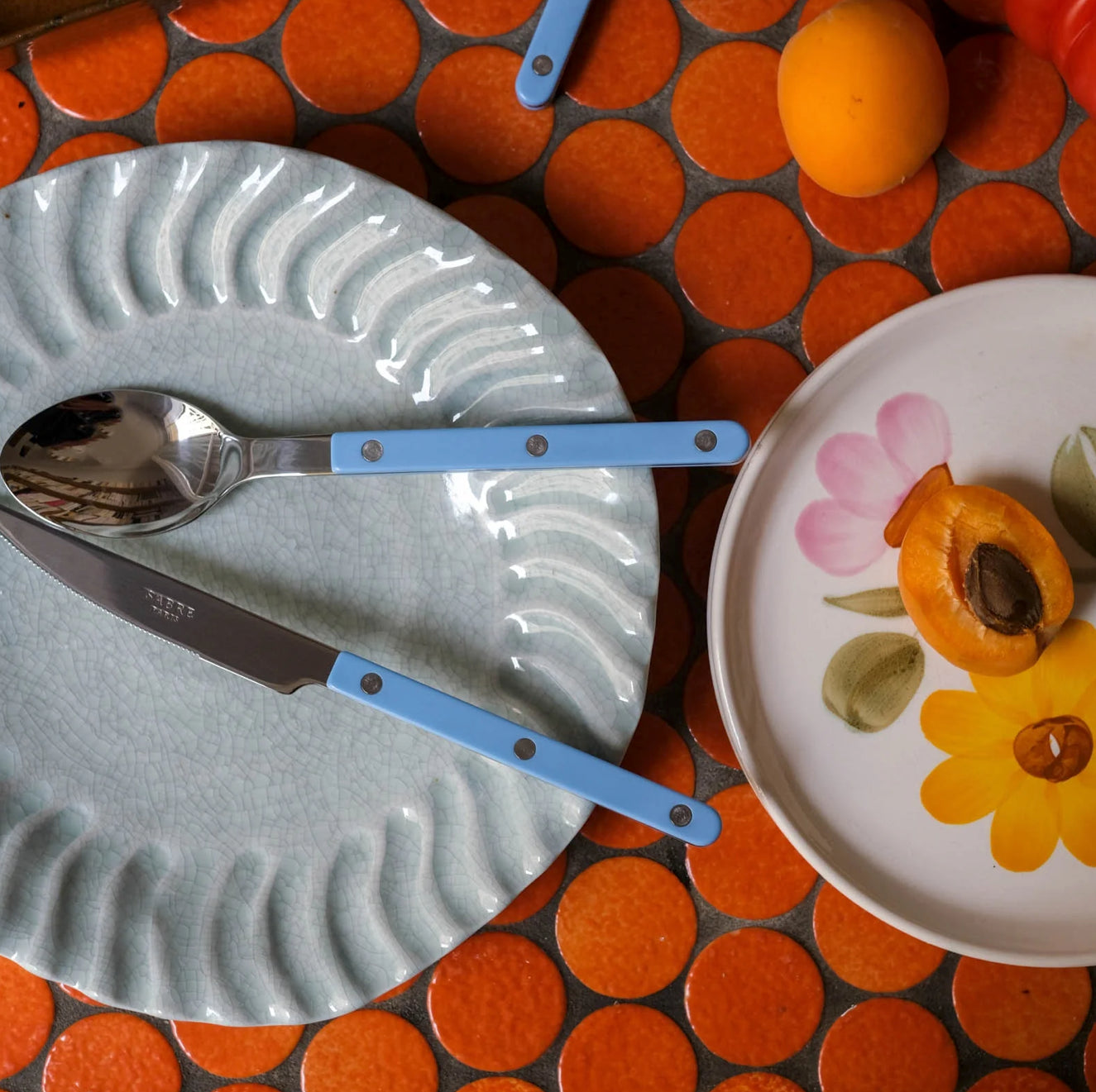 Sabre Cutlery Set Pastel Blue