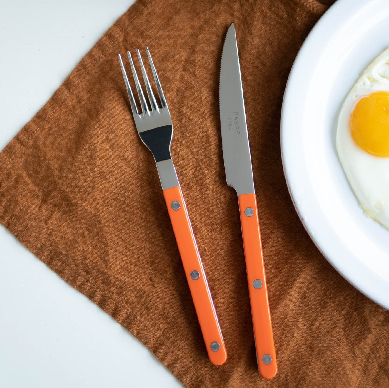 Sabre Cutlery Set Orange