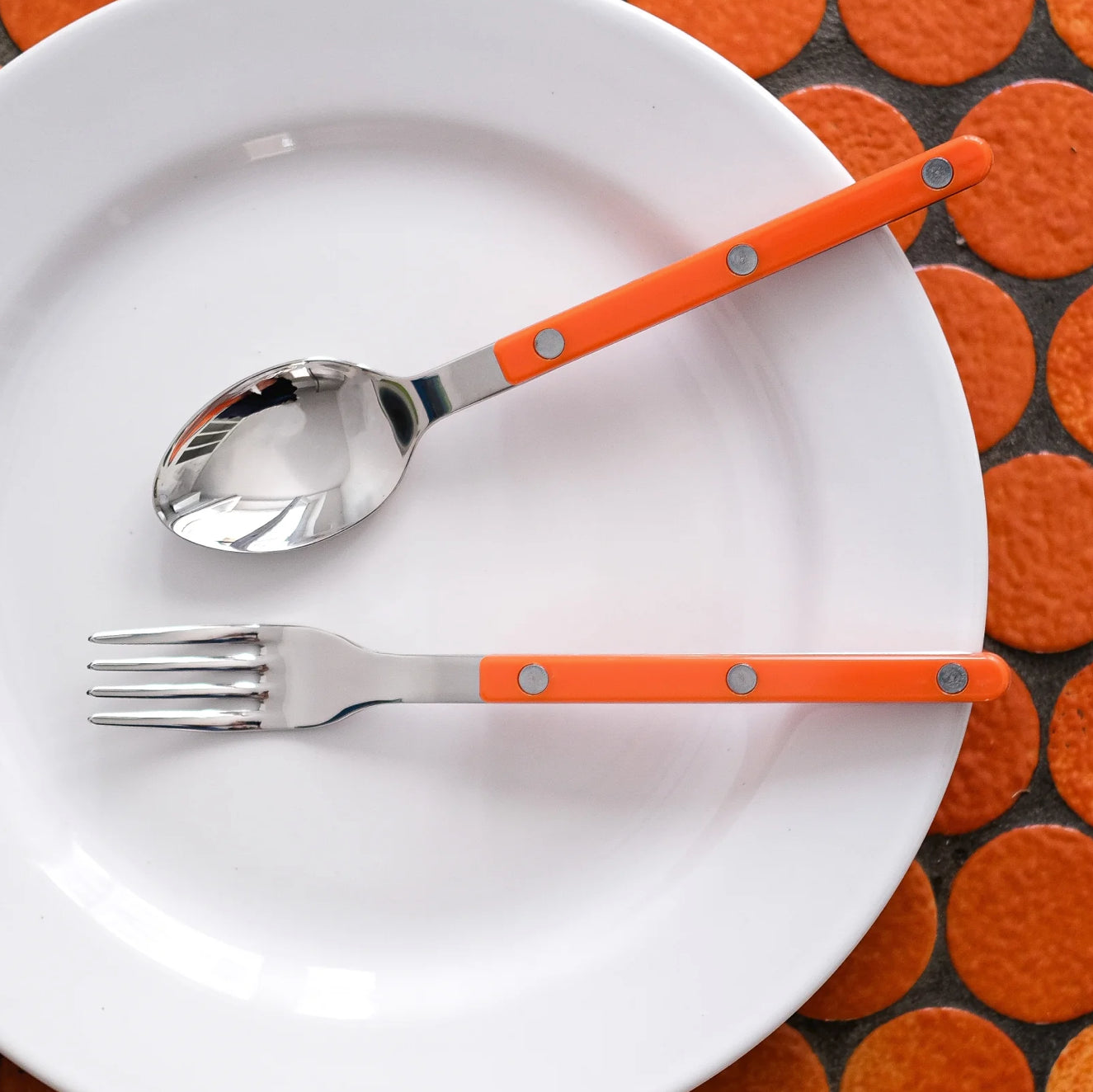Sabre Cutlery Set Orange