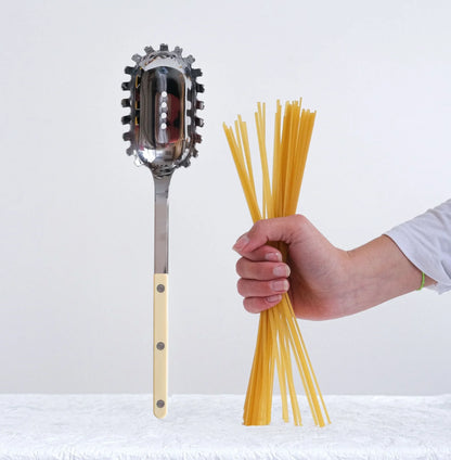 Sabre Spaghetti Spoon Ivory