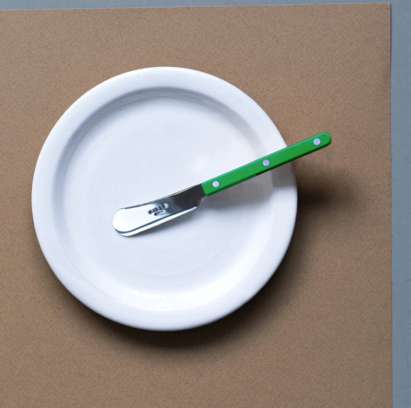 Sabre Butter Spreader Garden Green