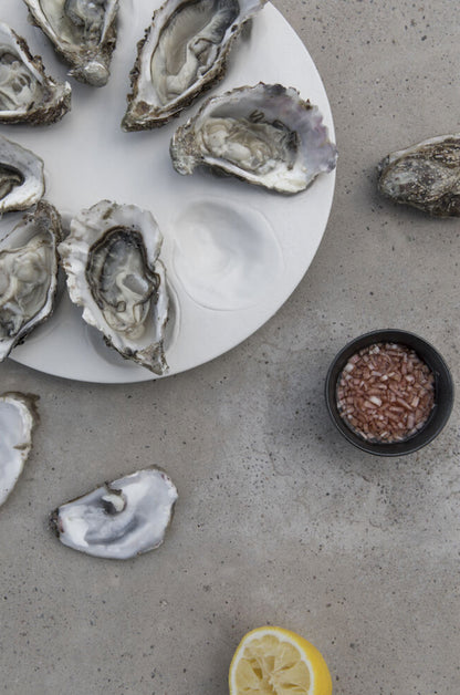 White Oyster Tray