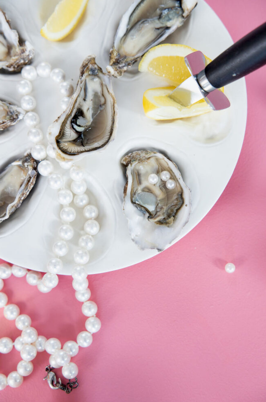 White Oyster Tray
