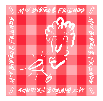 Mon Bistro Taste Scarf