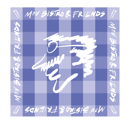 Mon Bistro Face Scarf