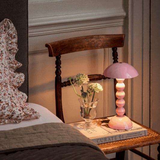 Bobbin LED Lamp Pink