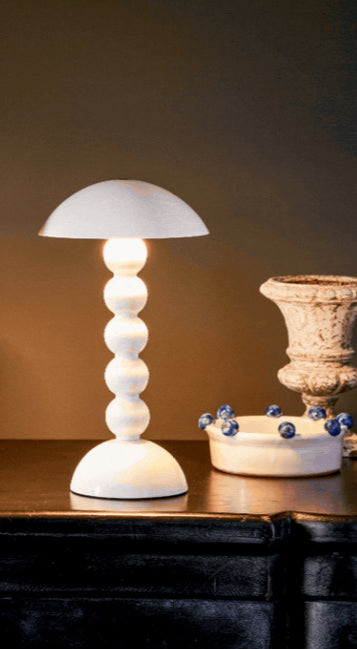 Bobbin LED Lamp White