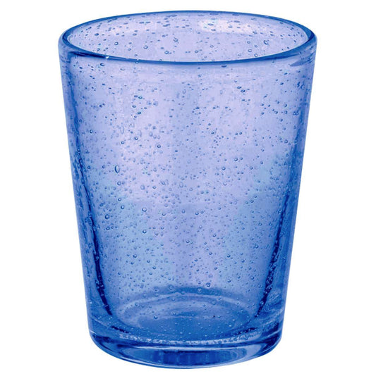Bubble Water Glass Blue