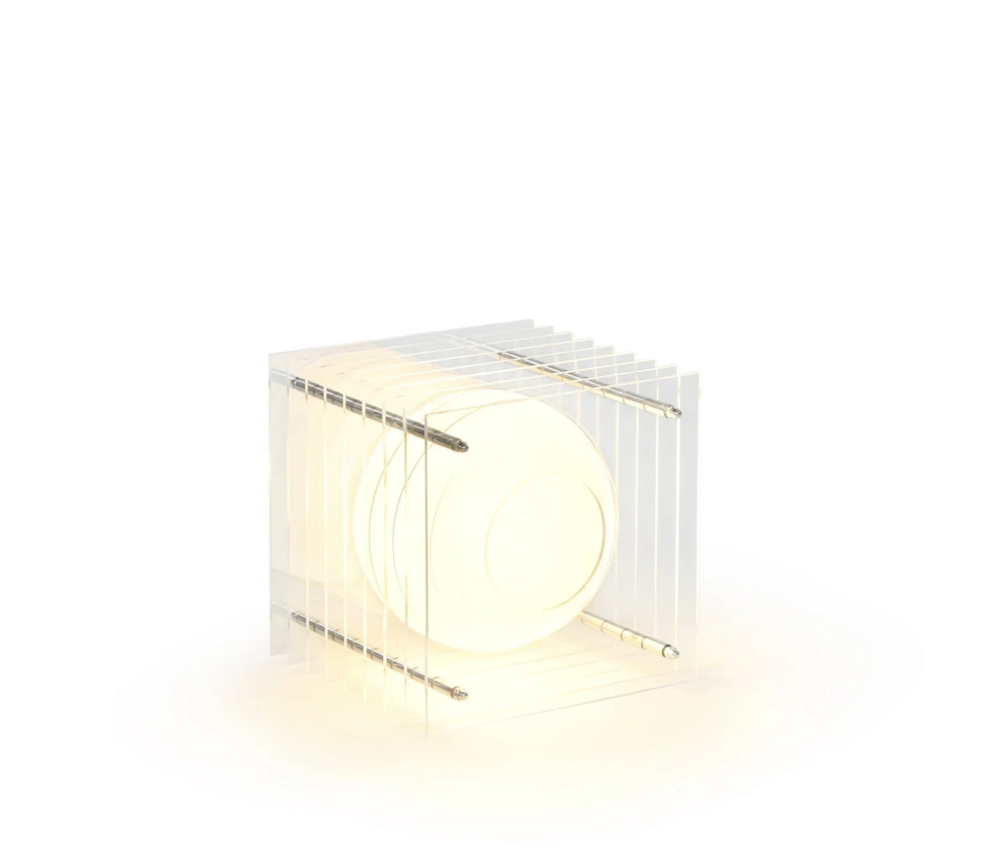 LOP Small Square Clear Lamp
