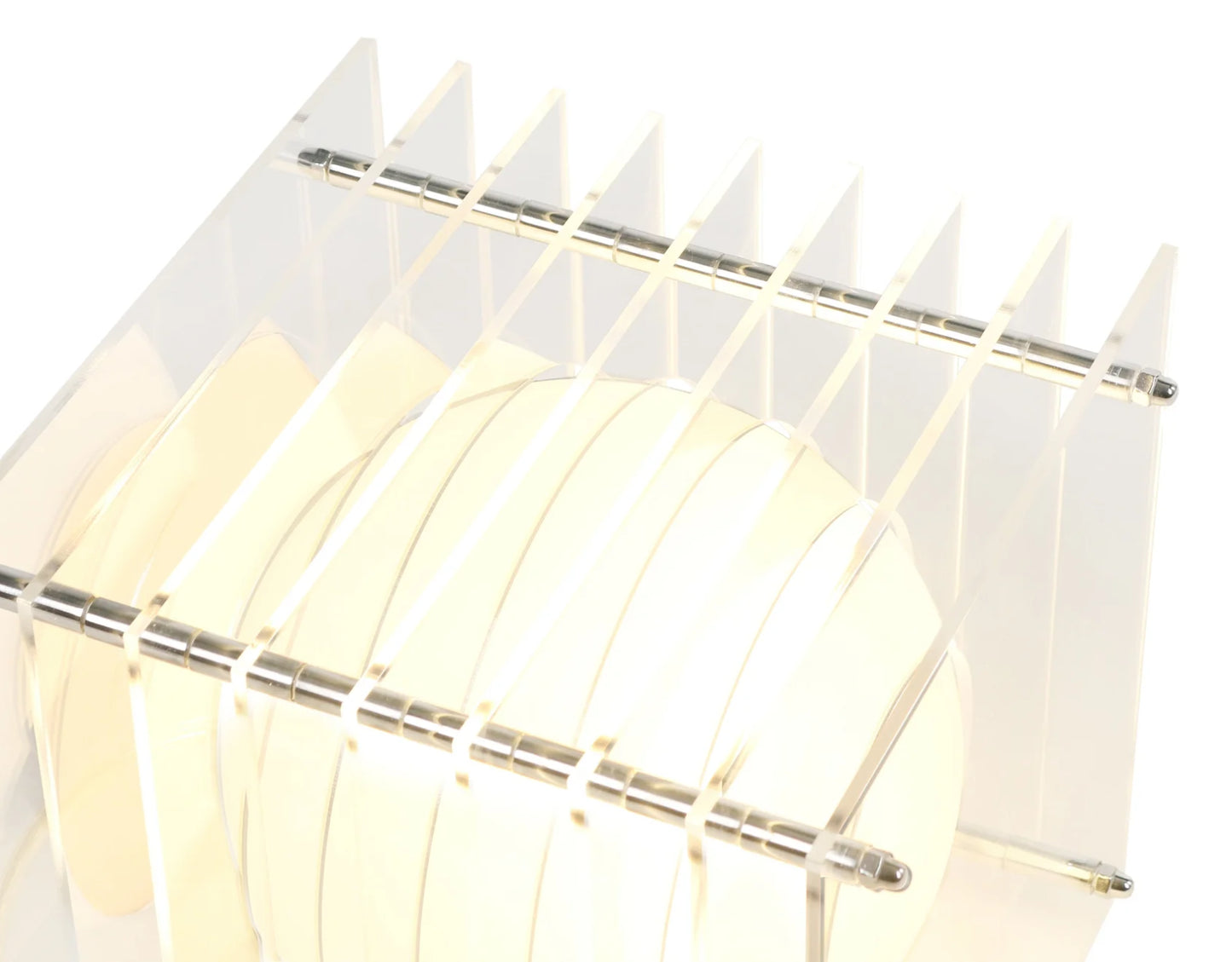 LOP Small Square Clear Lamp