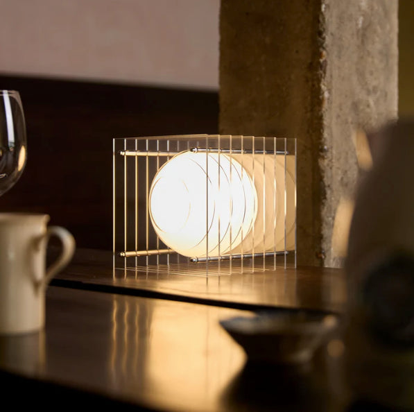 LOP Small Square Clear Lamp
