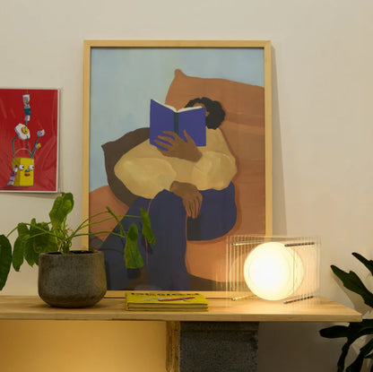 LOP Small Square Clear Lamp