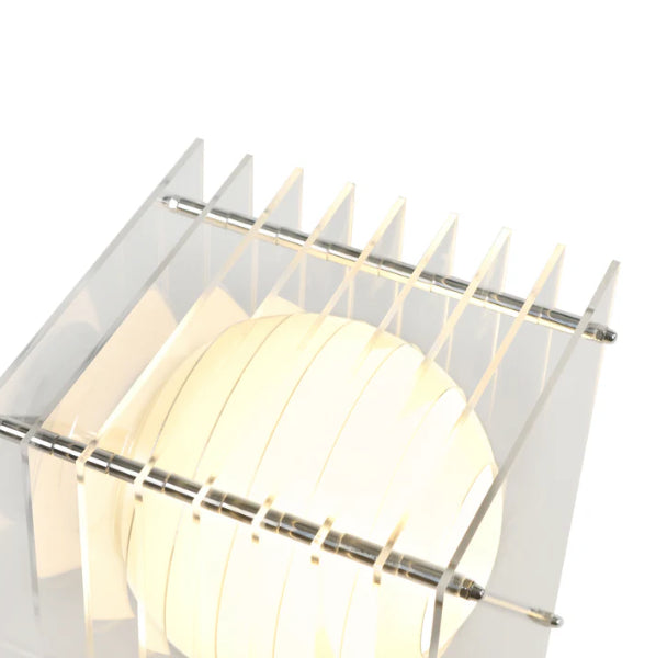 LOP Small Rectangle Clear Lamp