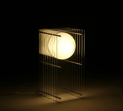 LOP Small Rectangle Clear Lamp