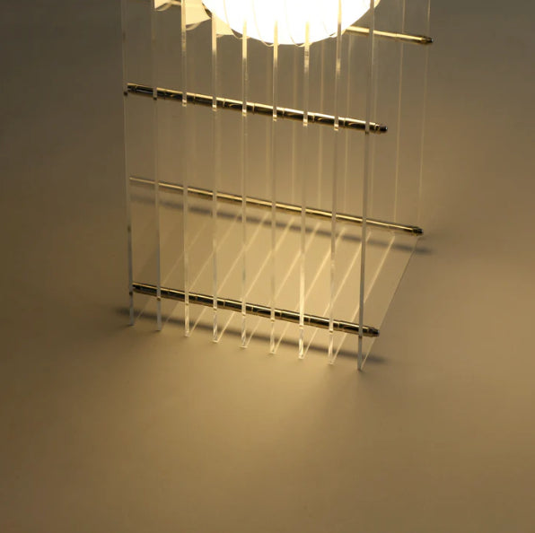 LOP Small Rectangle Clear Lamp