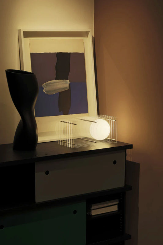 LOP Small Rectangle Clear Lamp