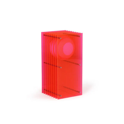 LOP Small Rectangle Pink Lamp