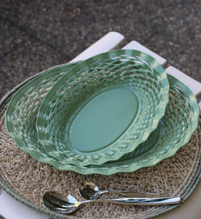 Bread Basket Medium Pastel Green