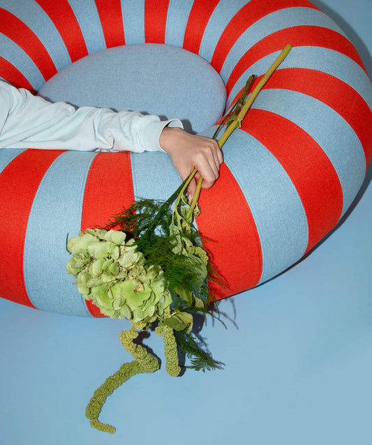 Flyter medium blå/rød