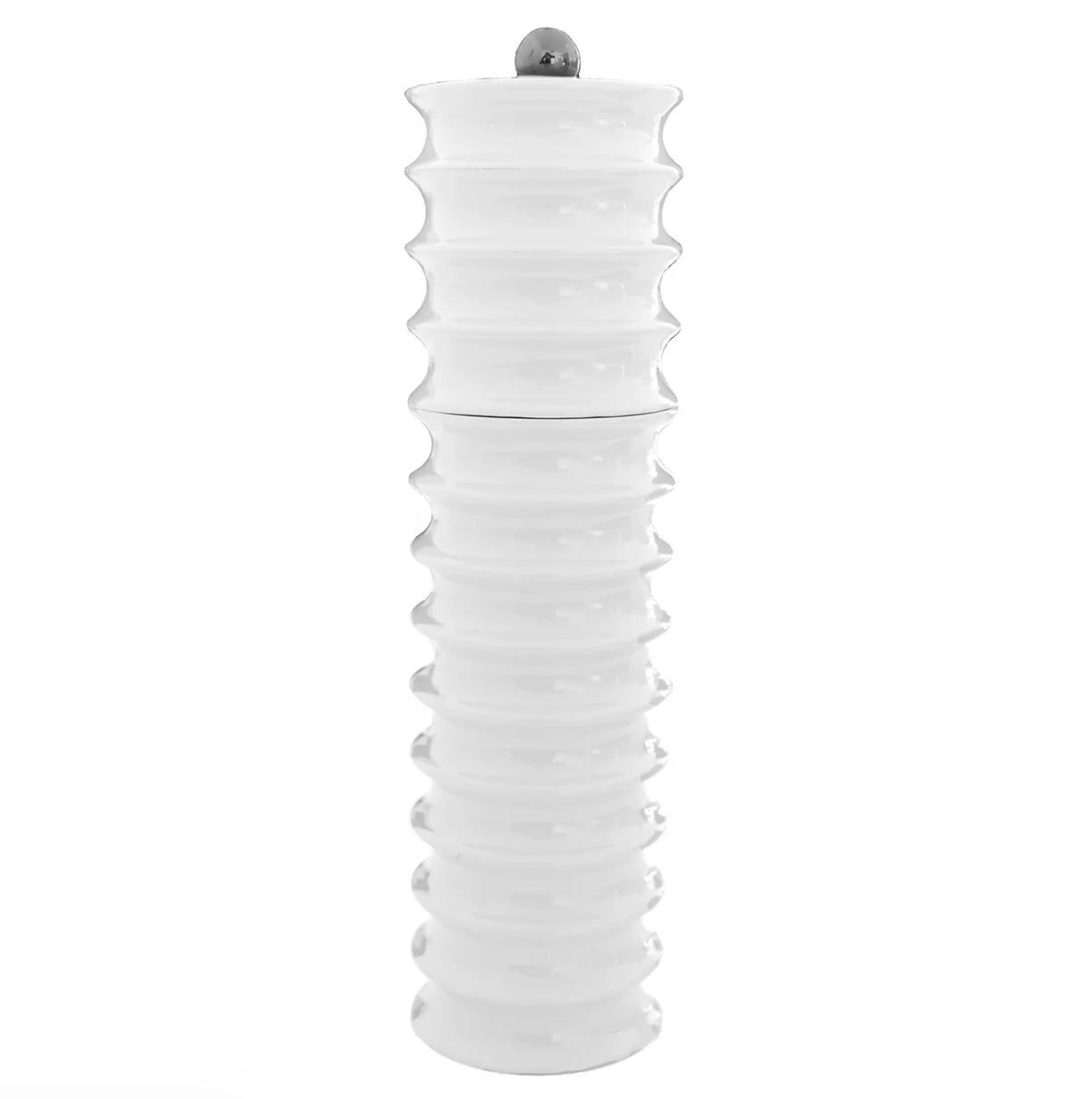 Twister Salt & Pepper Mill White