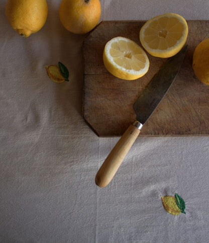 Midnatt Table Cloth Lemon