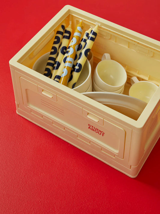 Box Large Light Yellow