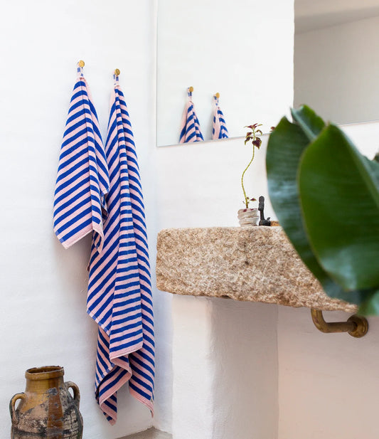 Bongusta Towels Pink & Blue