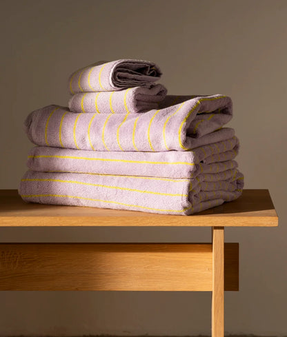 Bongusta Towels Lilac & Yellow