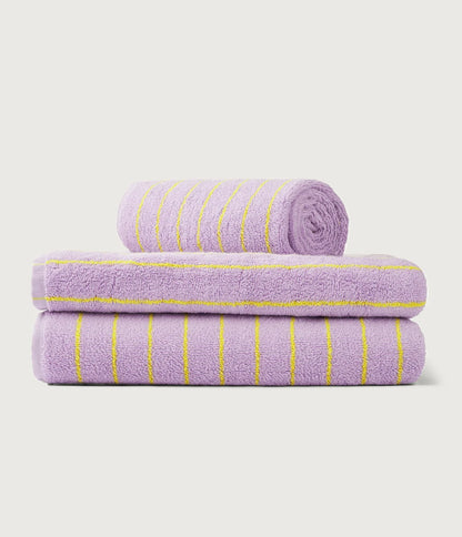 Bongusta Towels Lilac & Yellow