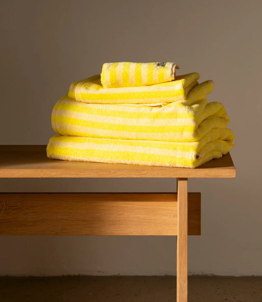 Bongusta Towels Yellow Striped