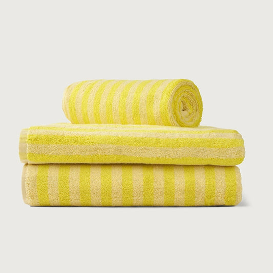 Bongusta Towels Yellow Striped