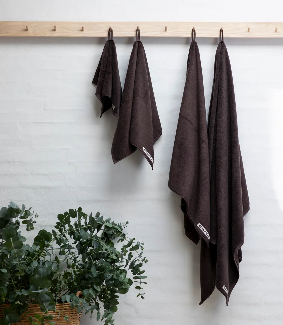 Bongusta Towels Solid Brown