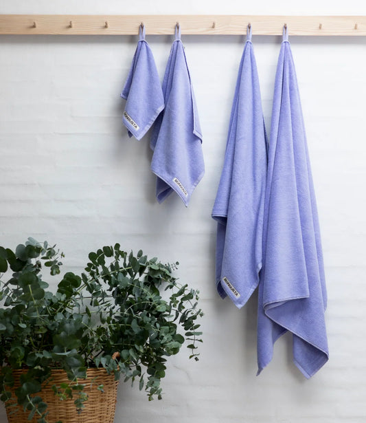 Bongusta Towels Solid Lavender Blue