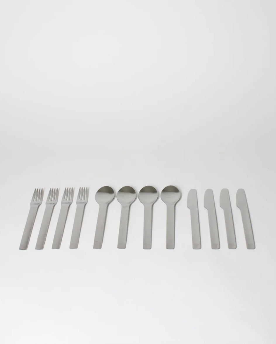 NIKO JUNE STEEL CUTLERY II - PICK UP - 12 PCS