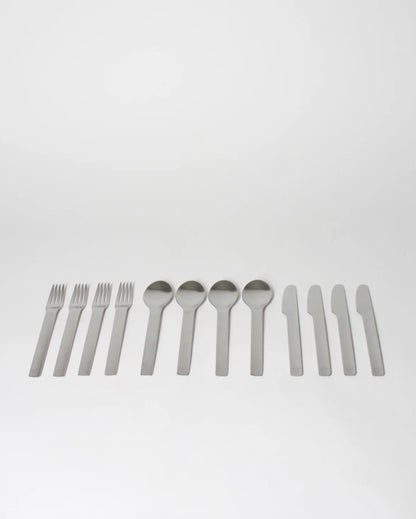 NIKO JUNE STEEL CUTLERY II - PICK UP - 12 PCS