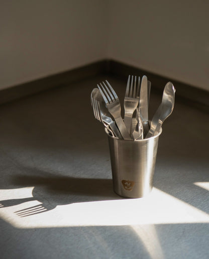 NIKO JUNE STEEL CUTLERY II - PICK UP - 12 PCS
