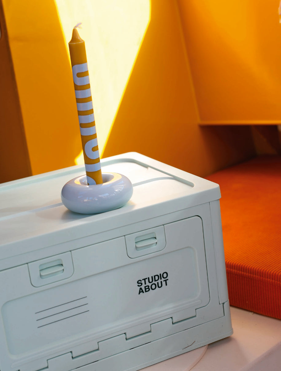 BOB Candle Holder Small Light Blue