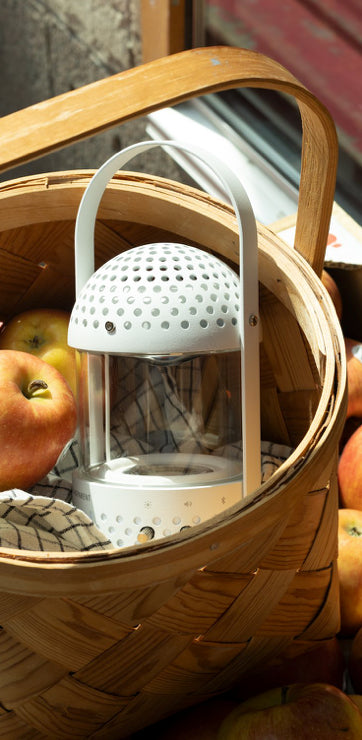 TRANSPARENT Light Speaker White