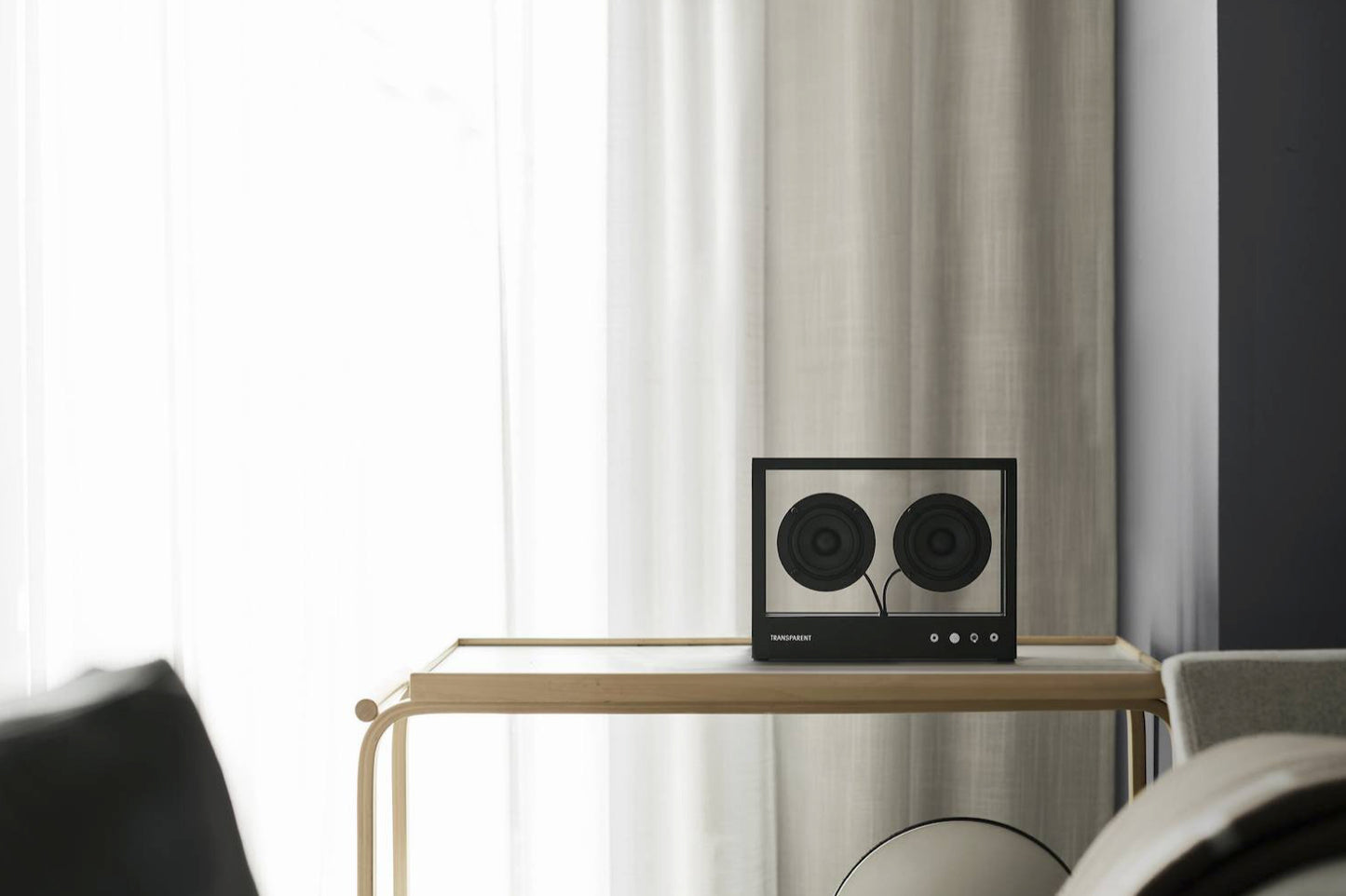TRANSPARENT Small Speaker Black