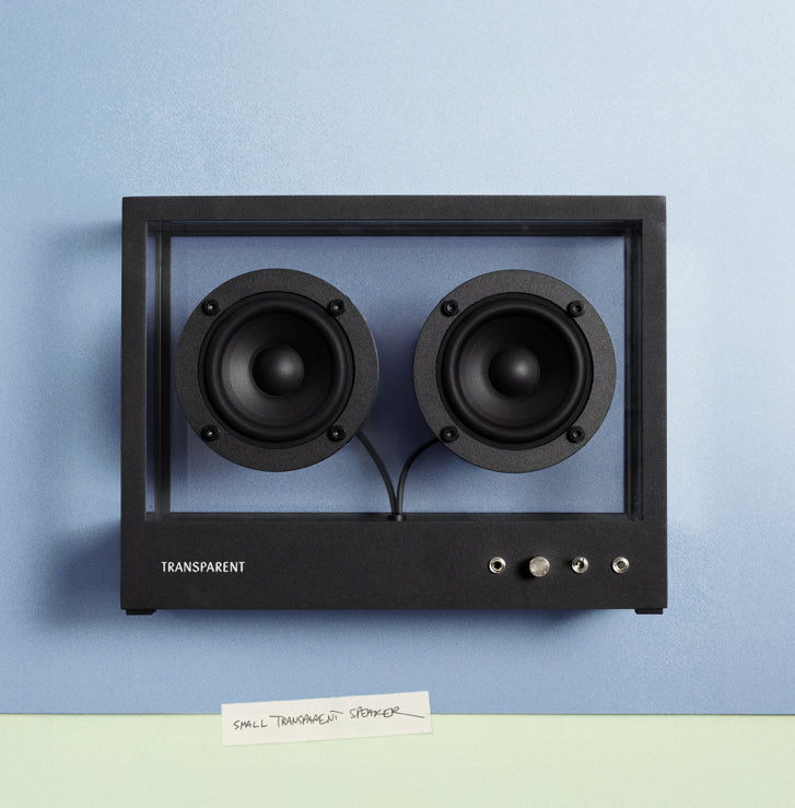 TRANSPARENT Small Speaker Black