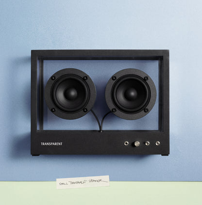 TRANSPARENT Small Speaker Black