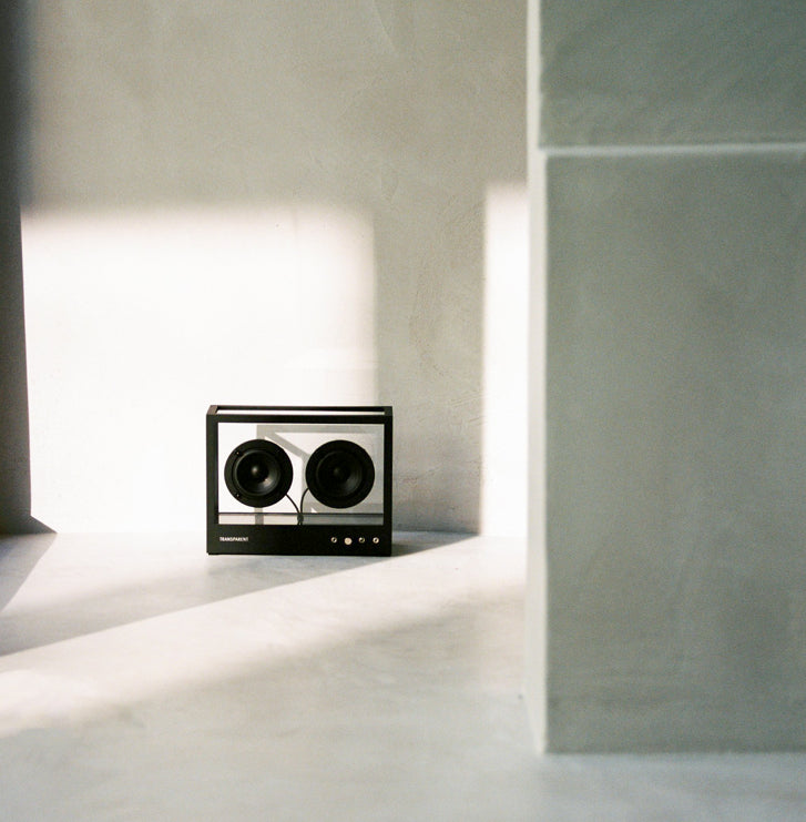 TRANSPARENT Small Speaker Black
