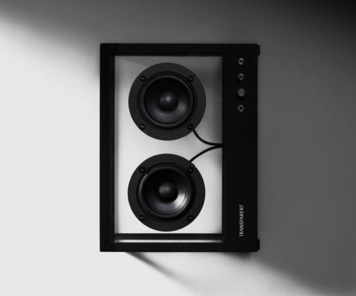TRANSPARENT Small Speaker Black