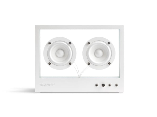 TRANSPARENT Small Speaker White