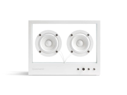 TRANSPARENT Small Speaker White
