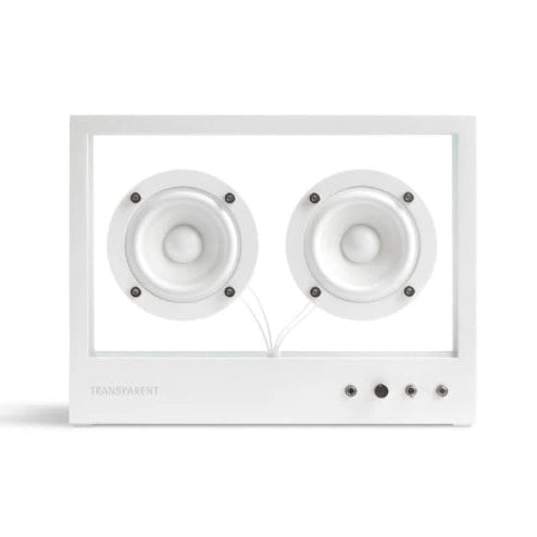TRANSPARENT Small Speaker White