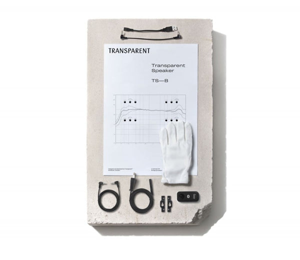 TRANSPARENT Speaker Black